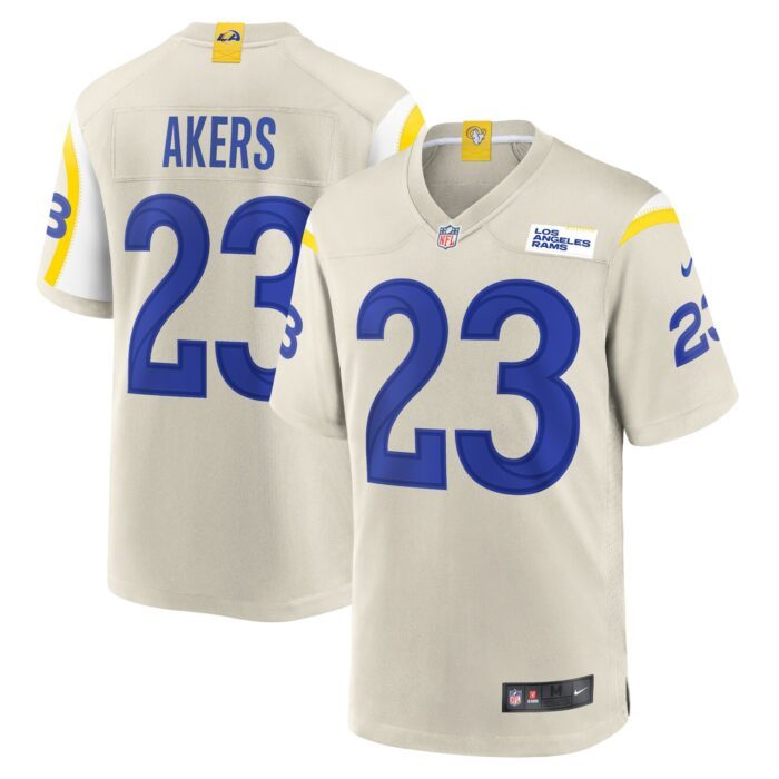 None Men's LA Rams Classic Affordable Jersey Football Apparel