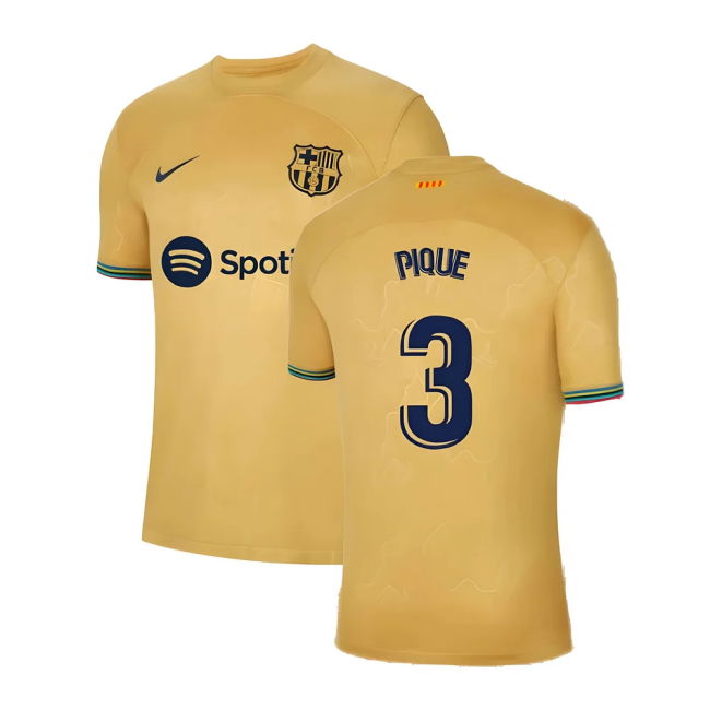 2022-2023 Barcelona Away Official Football Shirt (Sponsored)