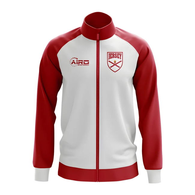 Athletic Jersey Concept Football Track Jacket (White) Performance
