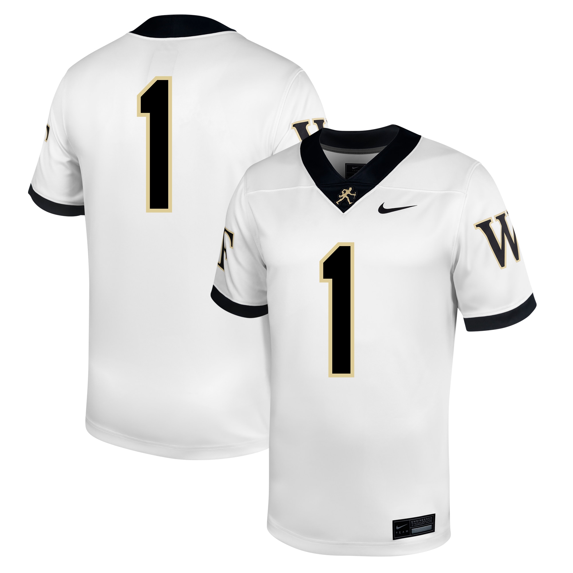 #1 Wake Forest Demon Deacons Untouchable 2026/2027 Football Jersey?�C White