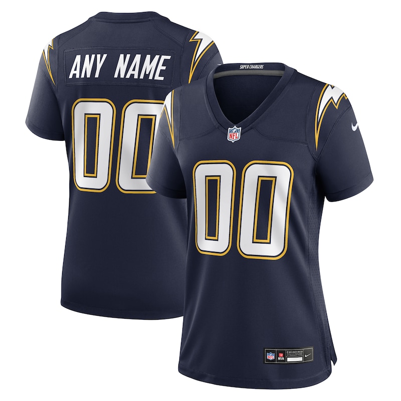 None  LA Chargers Durable Authentic Jersey Game Day Wear