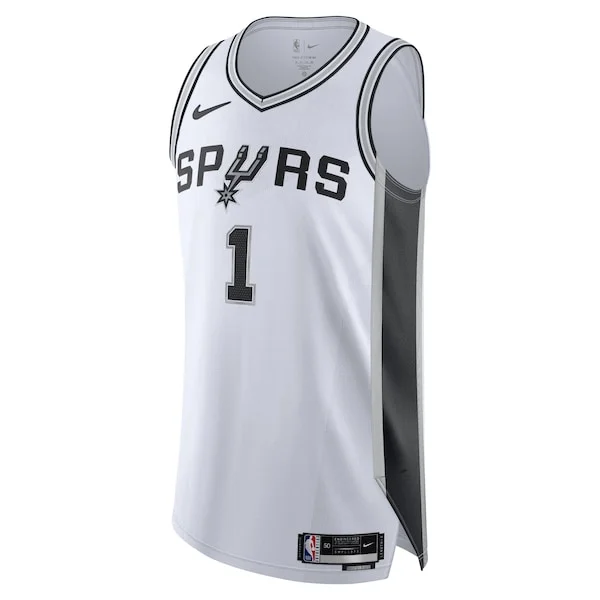 Victor Wembanyama SAS Pro-Grade Basketball Jersey - White