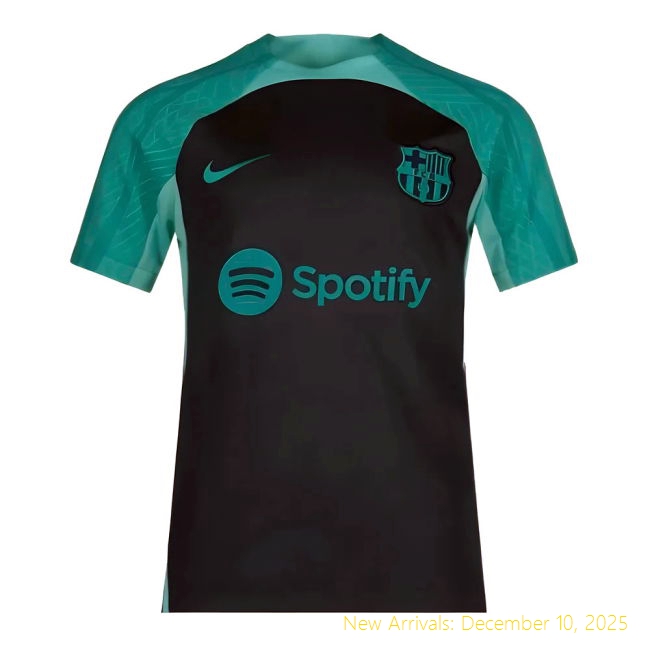 2023-2024 Barca Shirt - Training Edition - Official - Thunder Color...