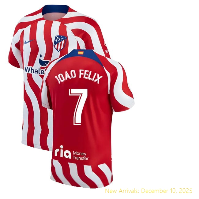 2022-2023 Atletico Madrid Home Shirt - Premium Match Day