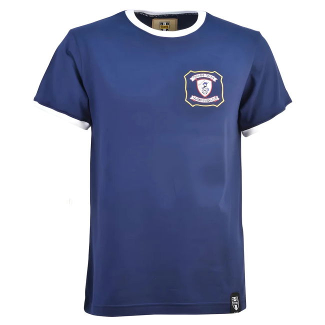 Top Grade 2025-2026 Football Club T-shirt White With Vintage Design