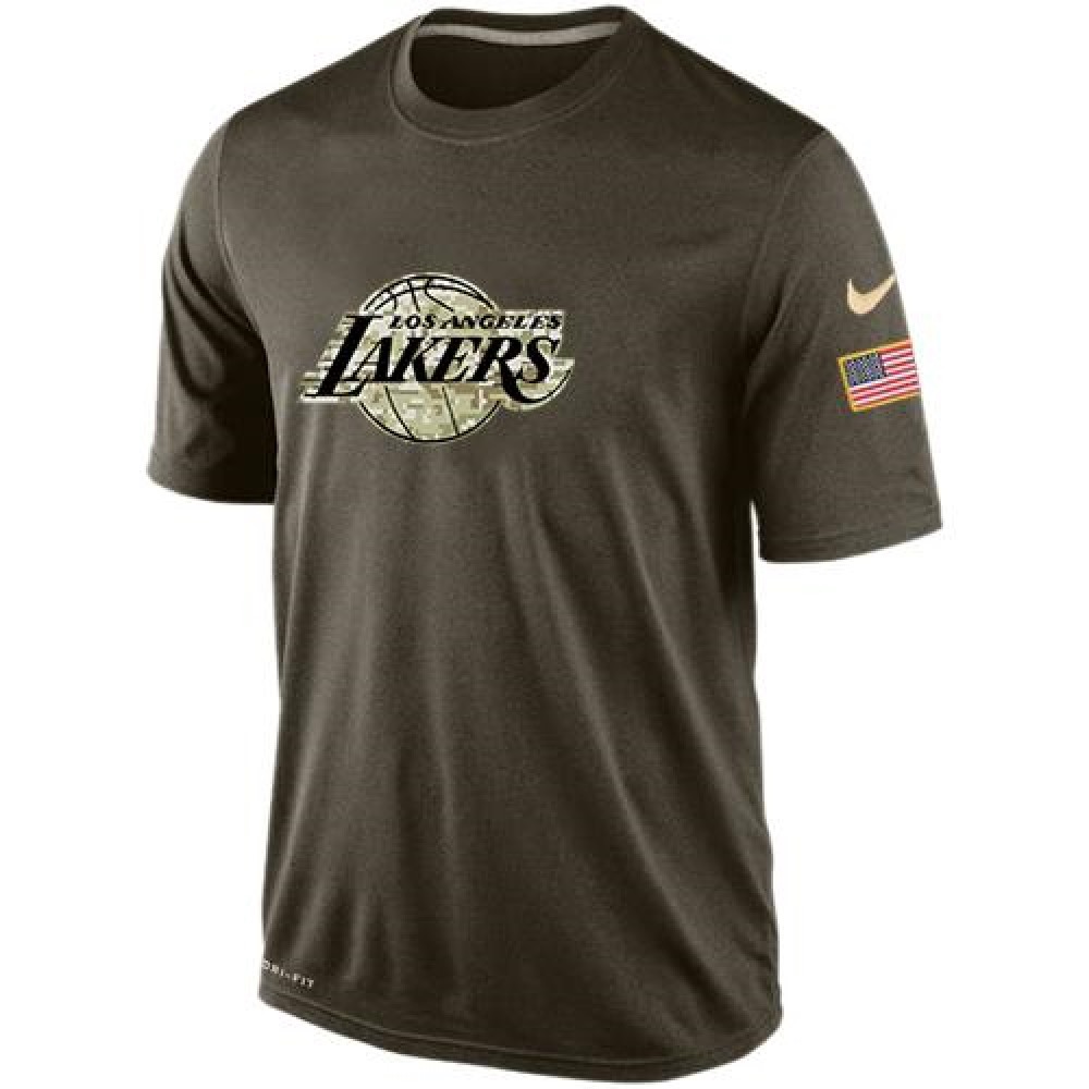 Men's Los Angeles Lakers Salute To Service Dri-FIT T-Shirt
