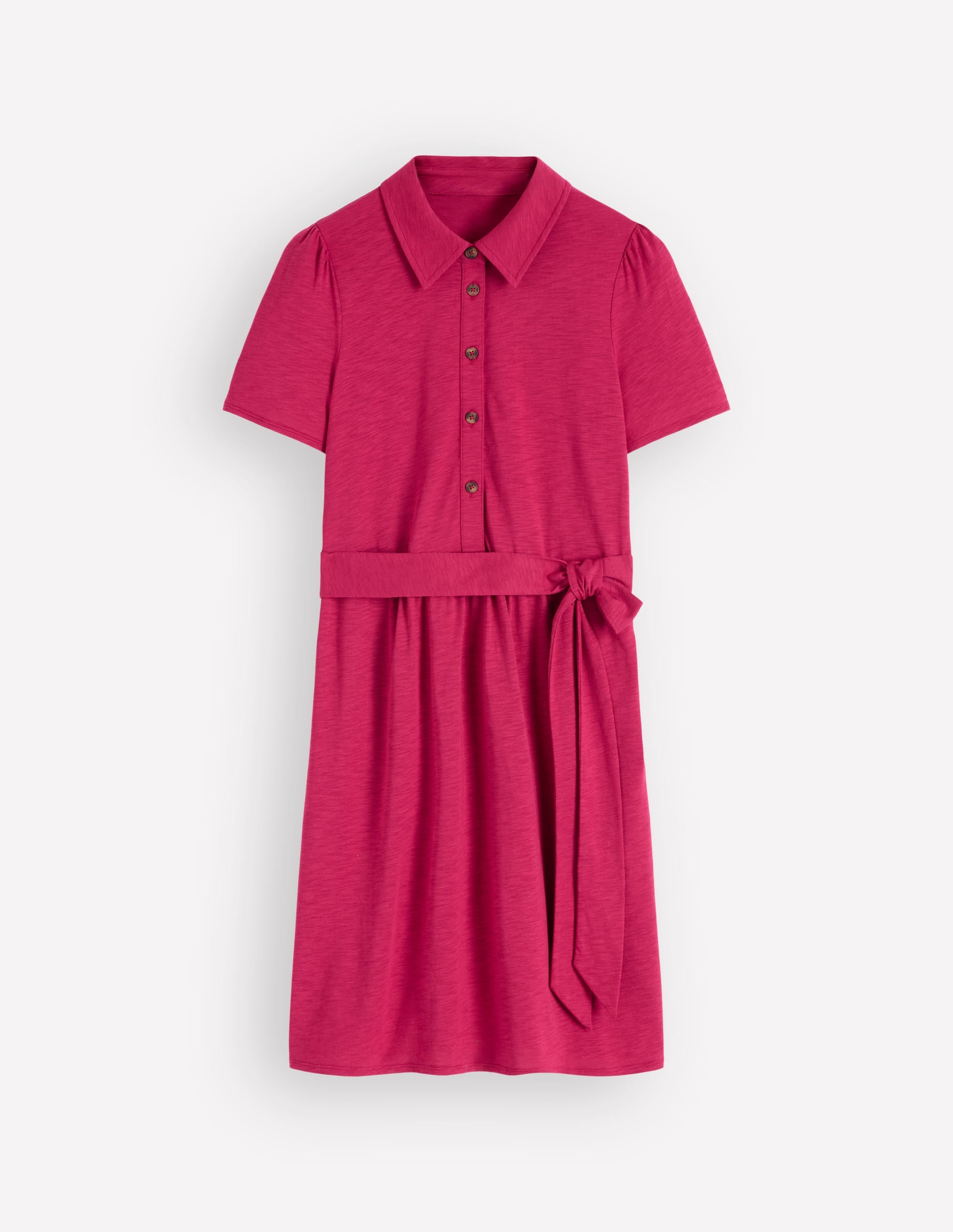 Patti Short Jersey Shirt Dress