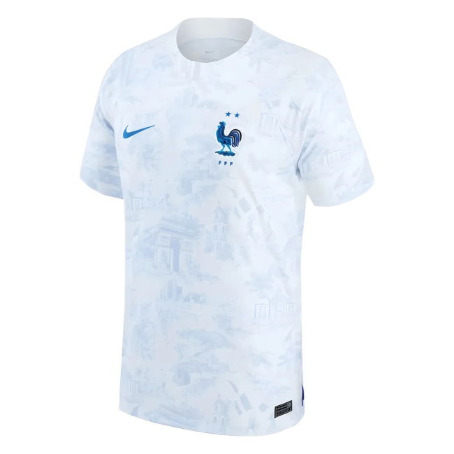 Authentic 2022-2023 France Away Player Official Tournament