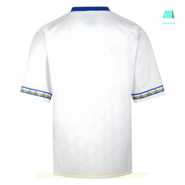 Score Draw Leeds United 1993 Admiral Retro Football Shirt