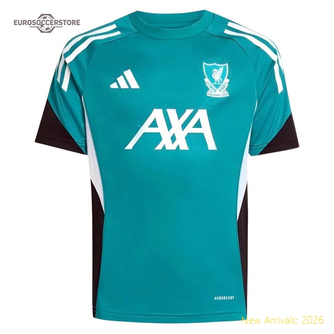 2025-2026 Liverpool EU Training Jersey (Green) - Kids