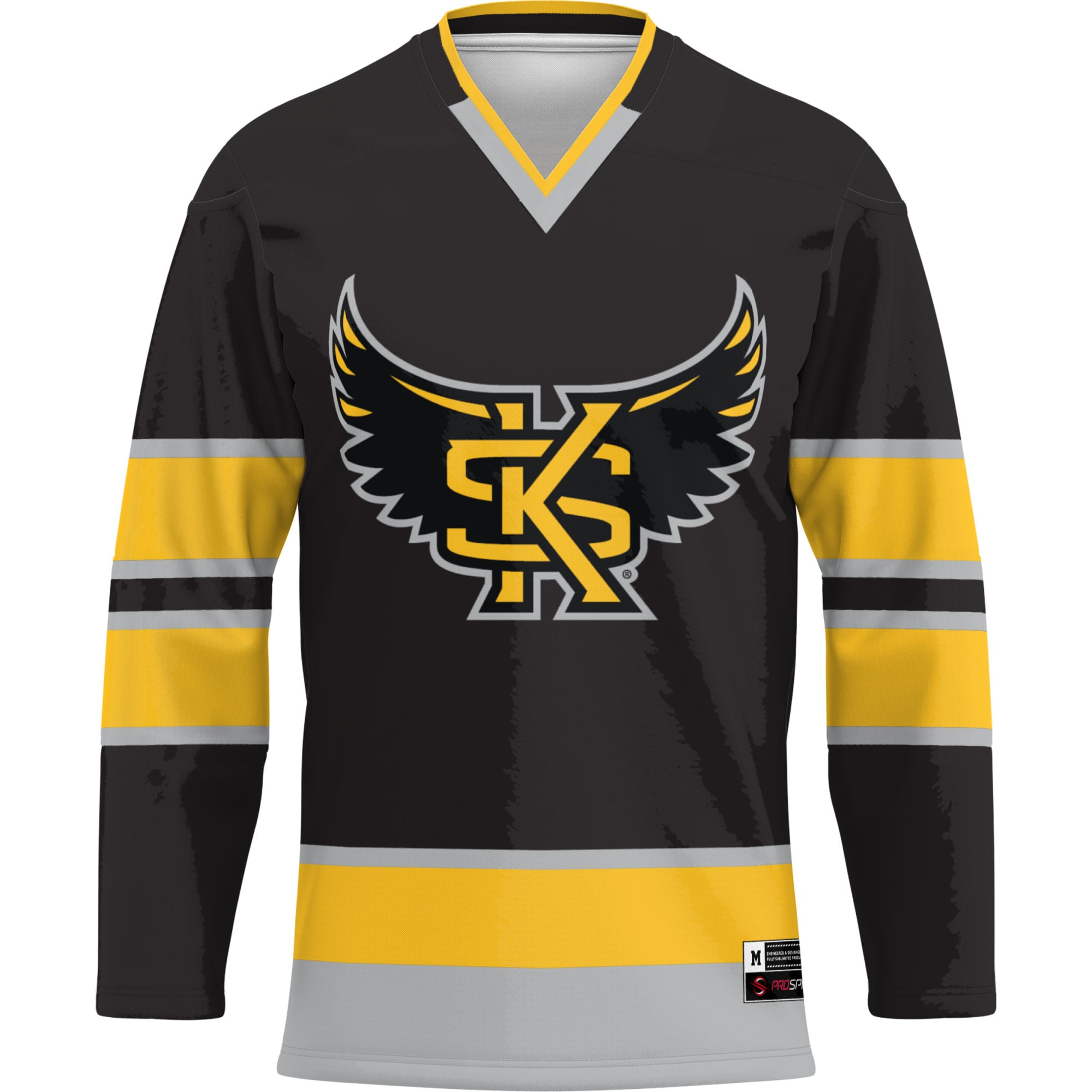 [DDG] Kennesaw State Owls GameDay Greats Hockey Jersey - Gold