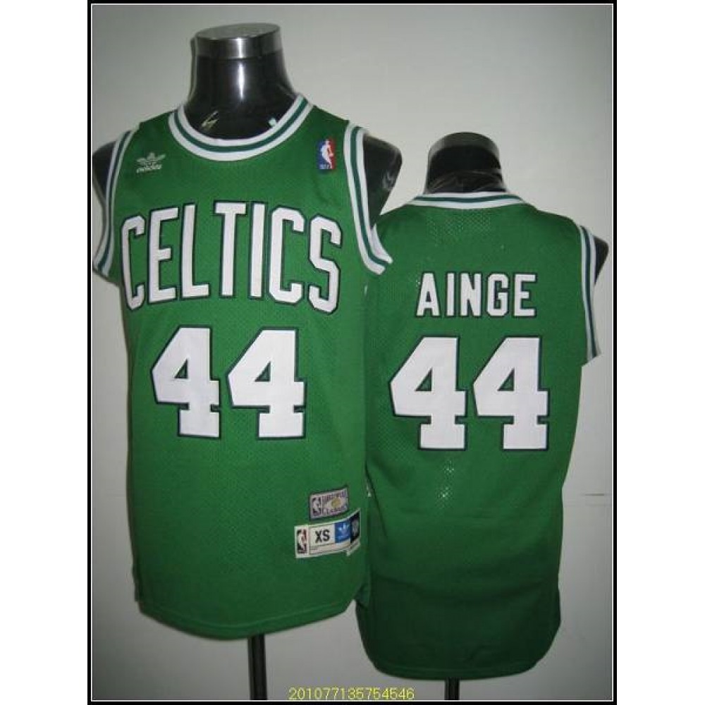 Authentic 44 Jersey Green - Basketball Fan Gear