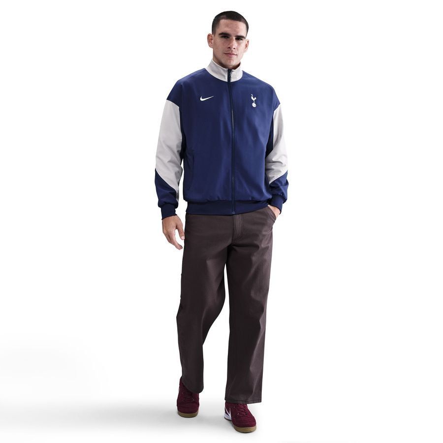 Tottenham Training Travel Jacket Dri Fit Strike Anthem Binary Blue/lig