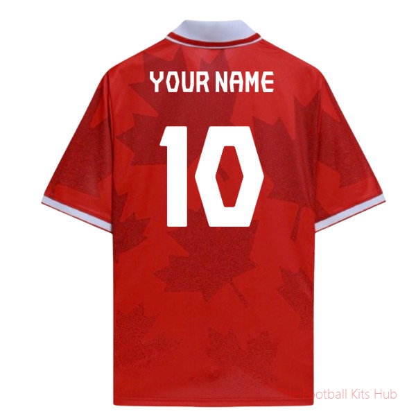 Club Soccer Canada World Cup Football Shirt (Your Name)