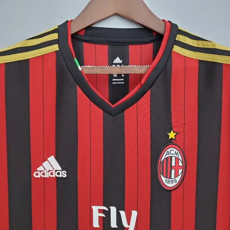 Cheap 2013-2014 AC Milan Jersey retro kit