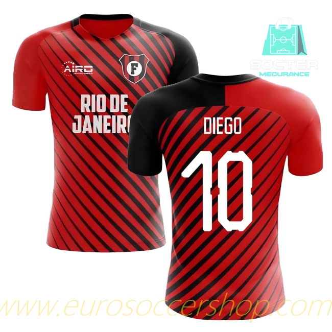 Replica 2025-2026 Season Brazilian Teams Home Football Shirt Libero (Diego 10)