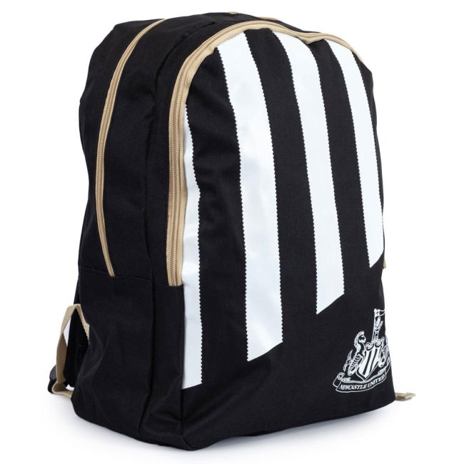 Chic Newcastle Newcastle United FC Stripe Backpack for Fan Wear