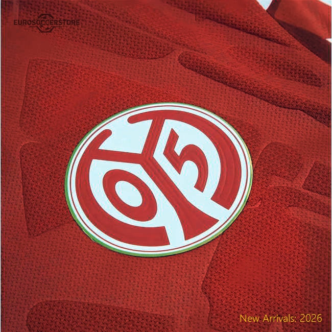 Fsv Mainz Home Kit 2025-2026 Supporter Wear Jersey