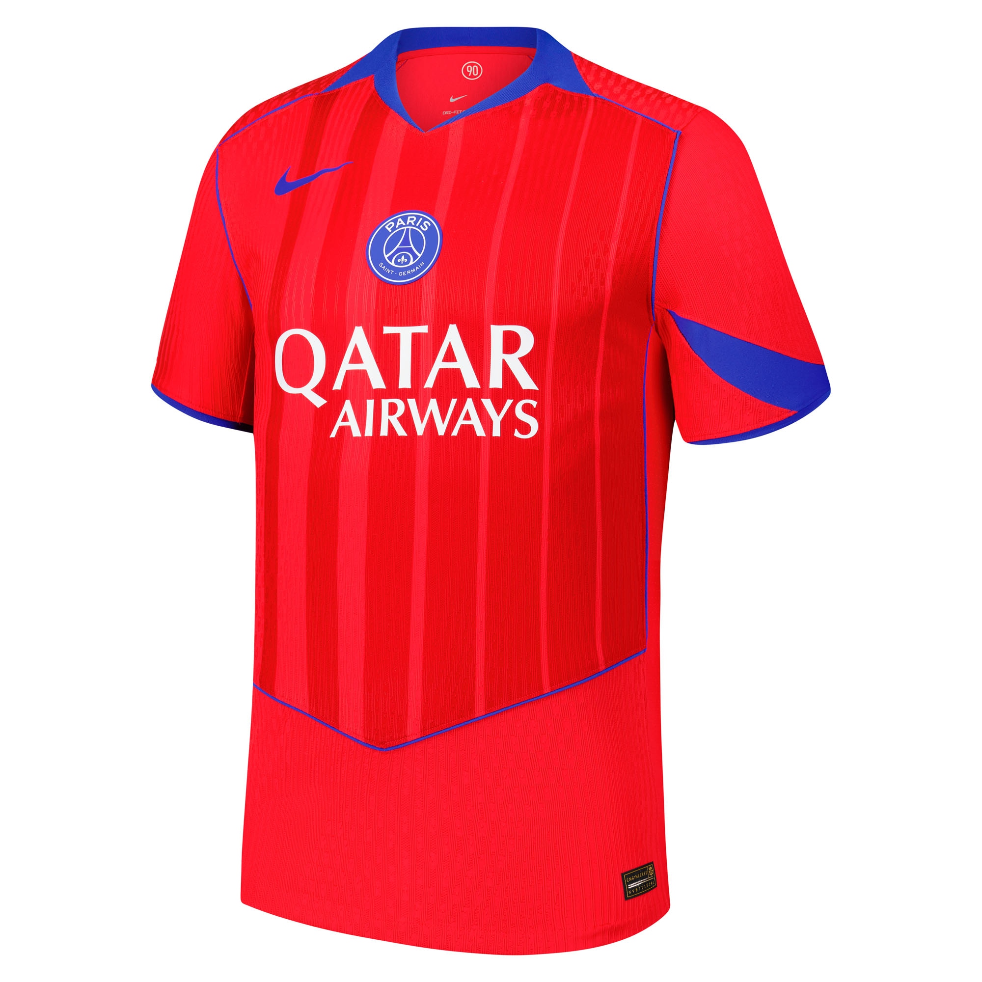 [SJH] Paris Saint-Germain 2025/26 Match Third Total 90 Authentic Jersey - Red