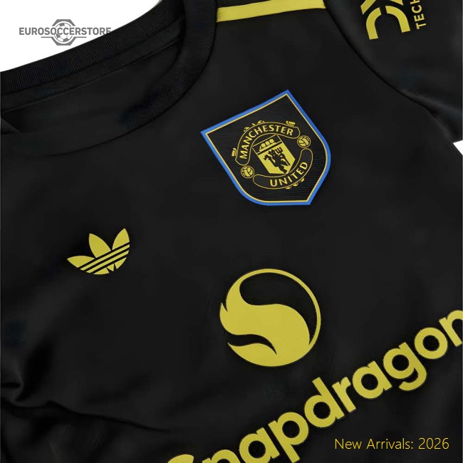 Premium 2025-2026 Manchester United Third Baby Kit - Premium Quality