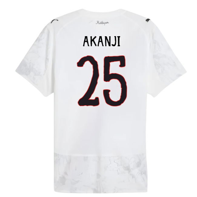 2025-2026 KIDSUPER x Manchester City CWC Authentic Shirt (White) (Akanji 25)
