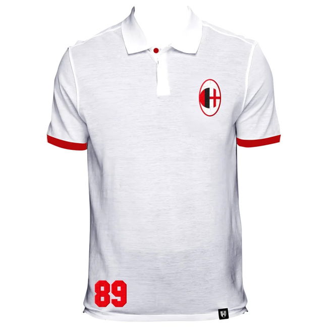 Supporter Grade AC Milan Home Replica Jersey (Adults) (No 89)