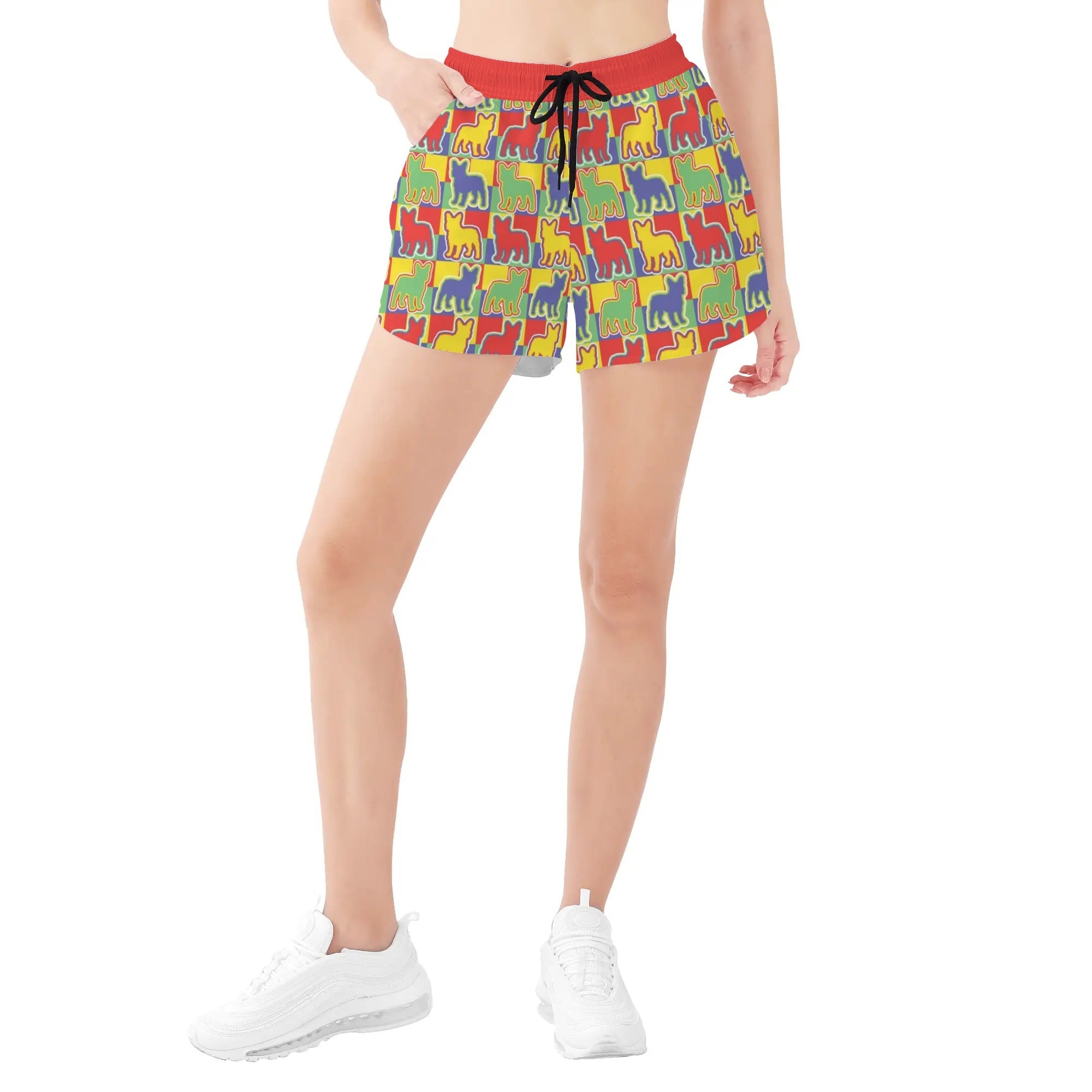 French Bulldog Lover Dior Womens Beach Shorts Perfect Gift Idea