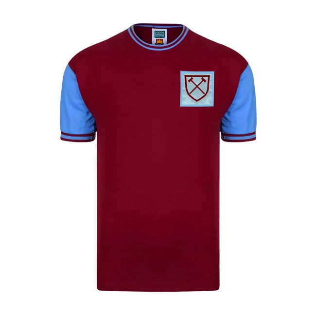 2024-26 West Ham Home Shirt with Score Draw West Ham 1966 L M S