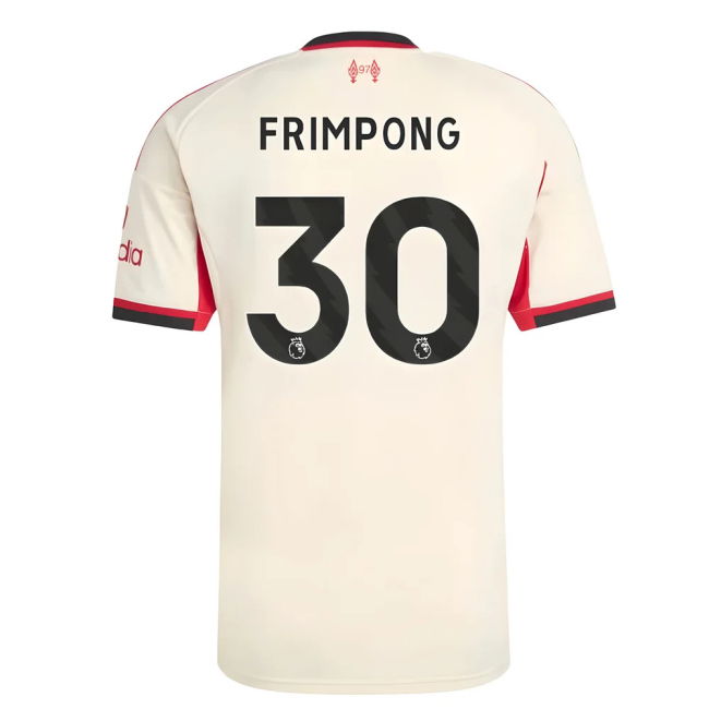 Liverpool 2025-2026 Shirt (Frimpong 30) (Frimpong 30) | High Quality