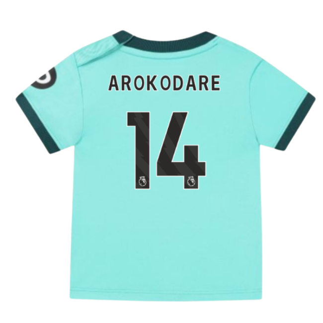 Wolves Wolves Away Baby Kit Arokodare #14 Official Licensed Commit...