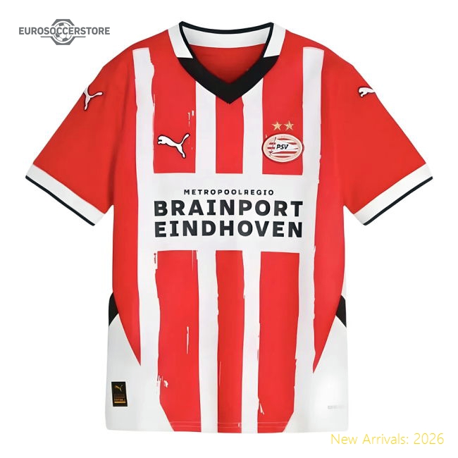 2024-2025 PSV Eindhoven Home Shirt (Kids) (Bakayoko 11)