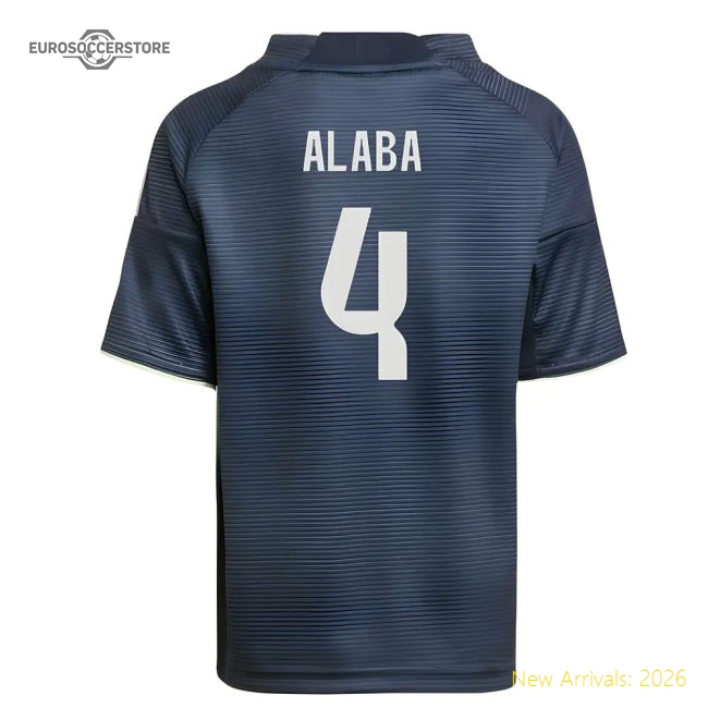 Real Madrid 2024-25 Away Fan Version For Adults (Alaba Football Shirt