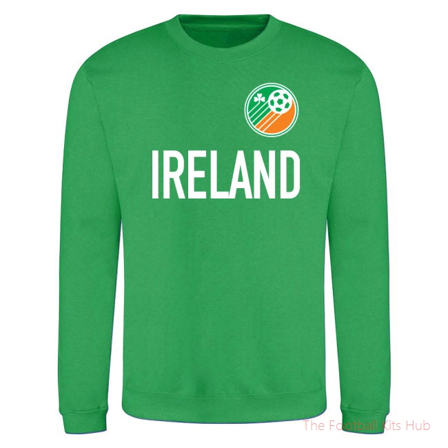 Ireland National Team Text Sweatshirt (Green)