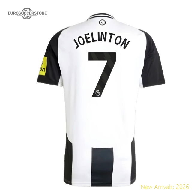 Authentic 2024-2025 Newcastle Home Shirt (joelinton 7) - Premium