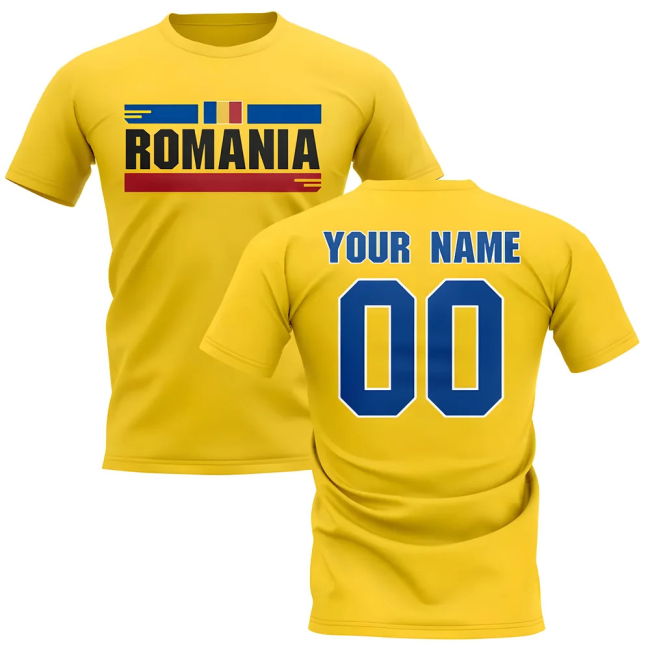 Elite Style Romania Home Player Jersey 2025-2026