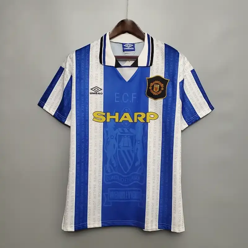 Cheap 1994-1996 Manchester United Jersey retro kit