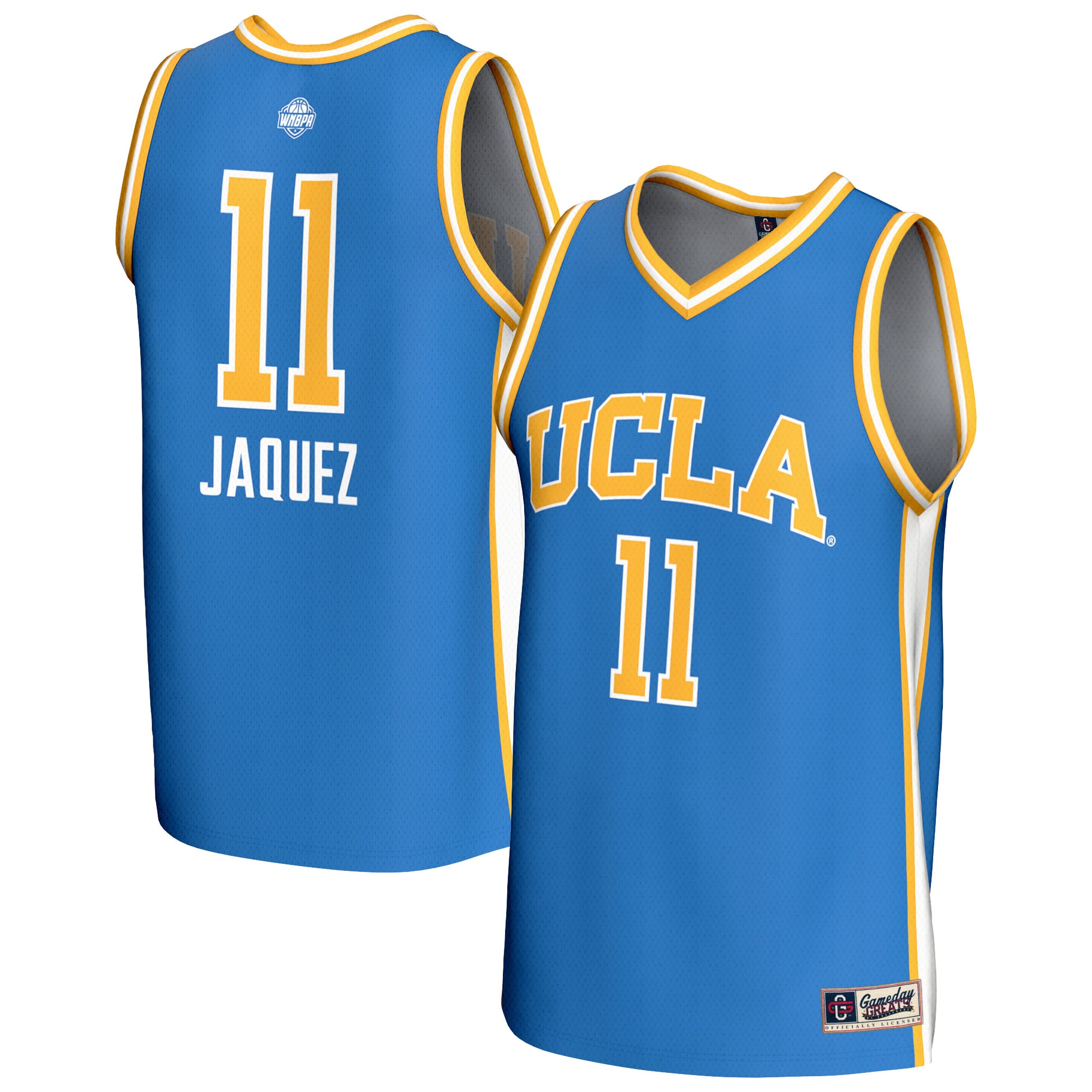 Gabby Jaquez UCLA Bruins GameDay Greats Youth Lightweight Collegiate Women's Basketball Fashion Jersey - Blue