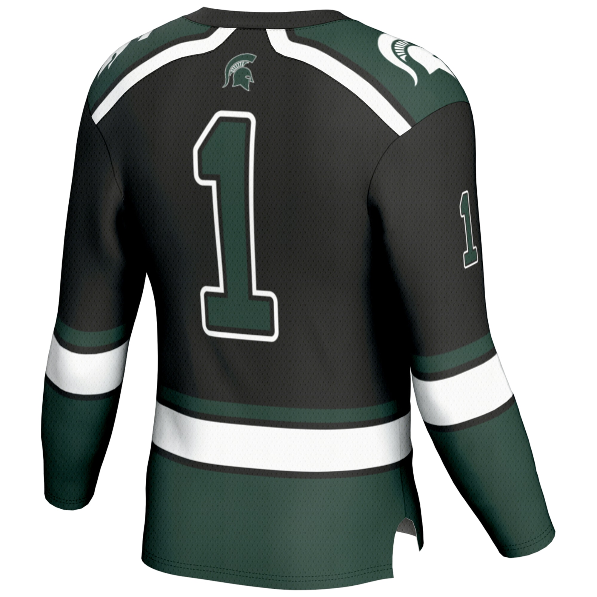 [NJP] Michigan State Spartans GameDay Greats Youth Hockey Jersey - Black