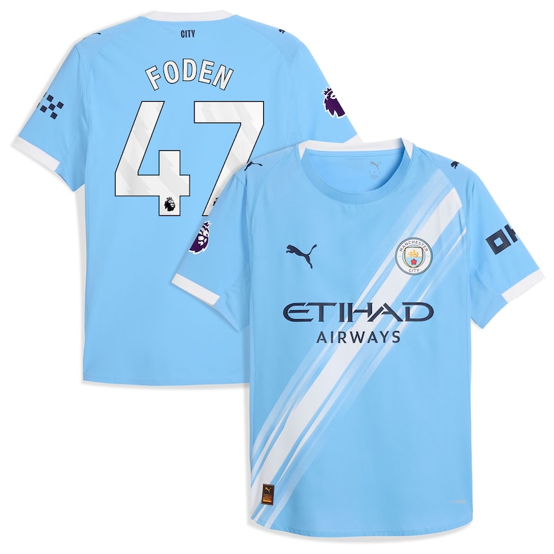 Premium Man City Men's 2025 Authentic Player Jersey - Authentic...