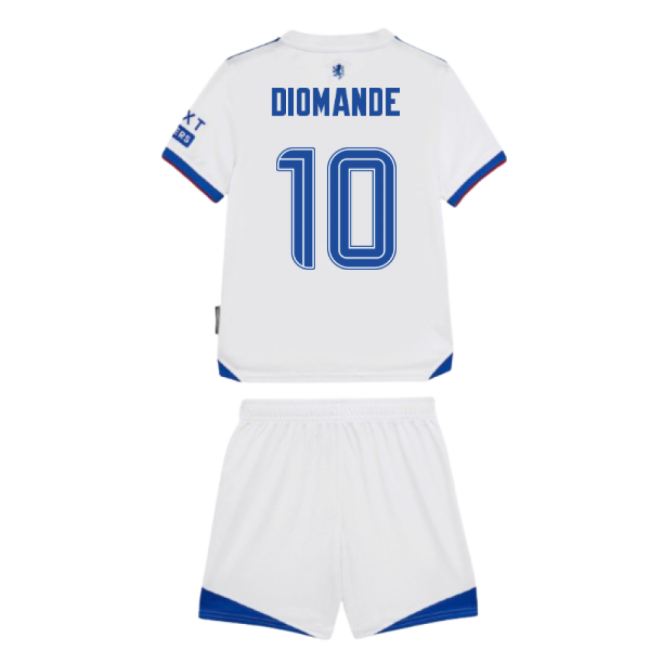 Gers Diomande 1 #0 Current Season Retro Official Merchandise (v4)