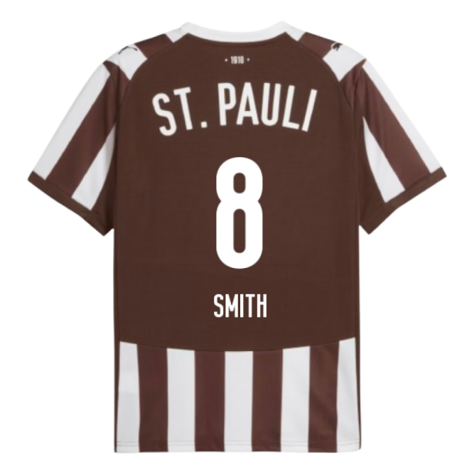 Luxury 2025-2026 St Pauli Home Shirt (smith 8) - Fan Collection