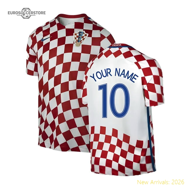 Croatia 2016 Home Jersey Shirt Football Fan Apparel Game Day Apparel