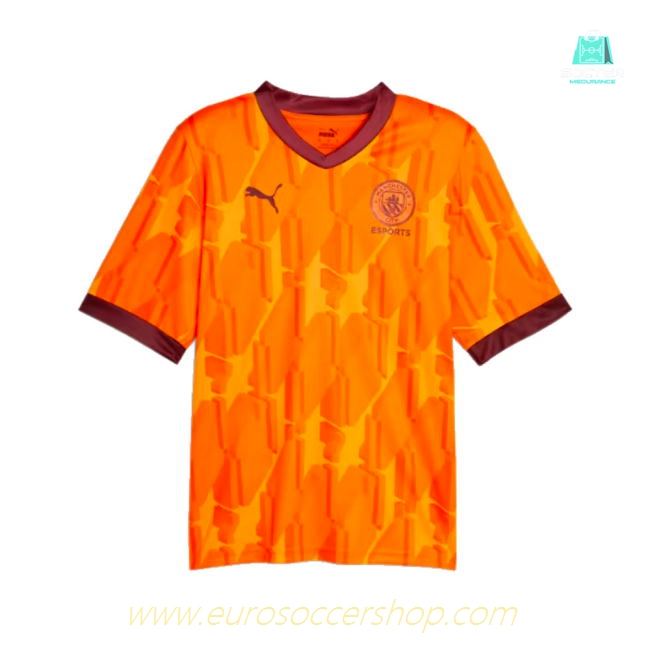 2023-2024 Manchester City eSports Jersey (Orange)