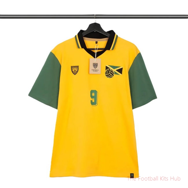 Vintage Jamaica Reggae Boyz No 9 Football Shirt