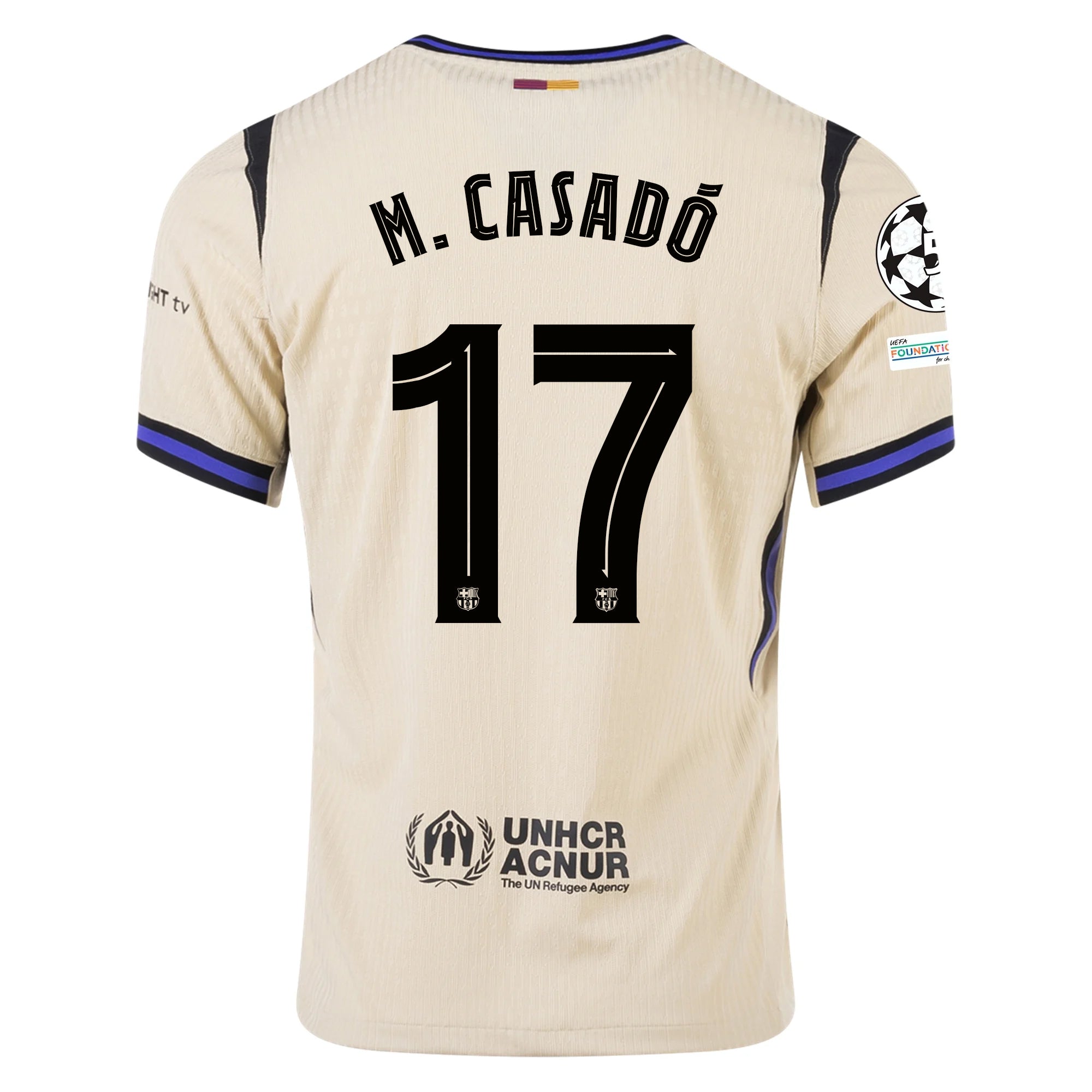 Barcelona Violet/Black) 2025-2026 UCL Away Jersey – Authentic Shirt