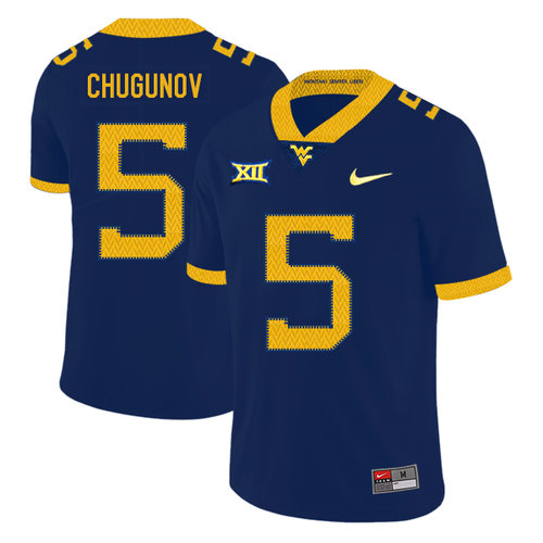 Men's None Game 2024 premium Chris Chugunov #5 durabl Jersey