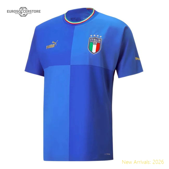 Authentic European Team 2022-2023 Home Short Sleeve Shirt