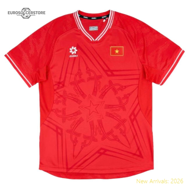 Vietnam 20232024 Home Jersey  Highperformance Lightweight