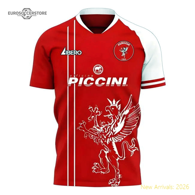 Top-grade Perugia 2025-2026 Home Concept Football Kit (libero)