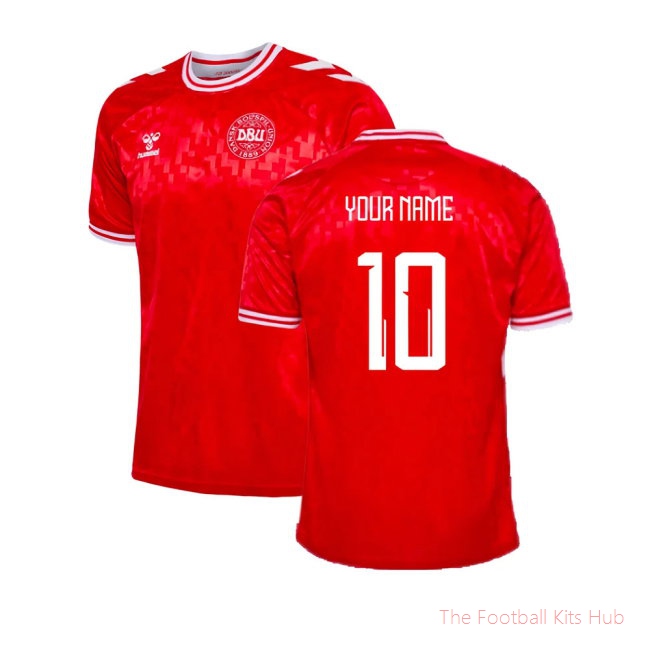2024-2025 Denmark Home Shirt (Your Name)